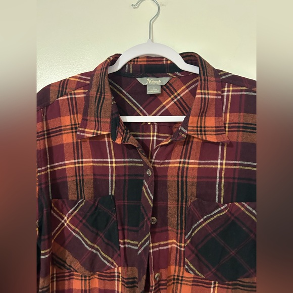 Natural‎ collection Plaid Cotton Shirt - Picture 3 of 9
